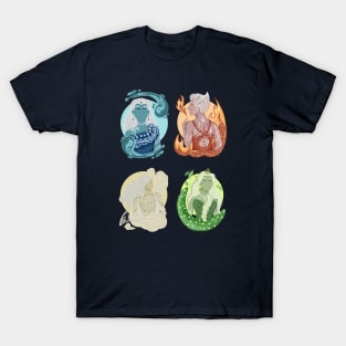 FOUR ELEMENTS GODDESSES T-Shirt